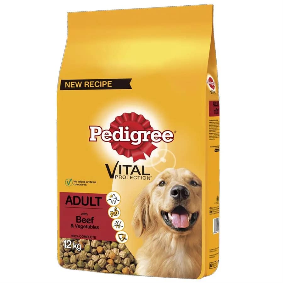 Pedigree Complete Beef & Vegetables 12kg