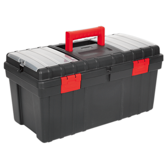 Sealey 490mm Toolbox with Tote Tray