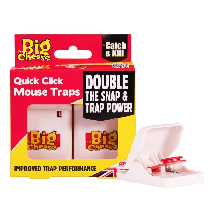 Big Cheese Quick Click Mouse Trap