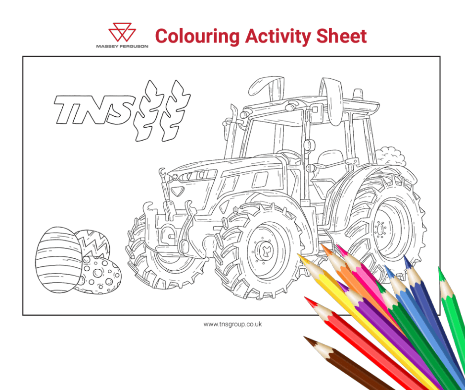 Easter colouring competition at TNS in Kennett