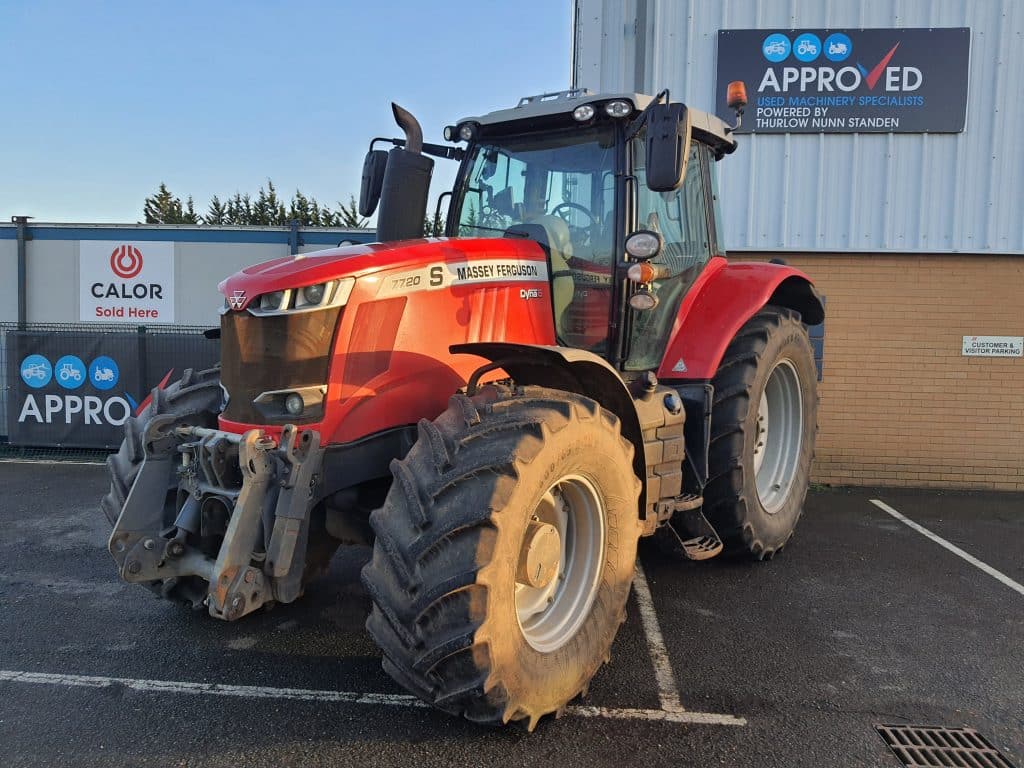 Used Massey Ferguson 7720S tractor for sale