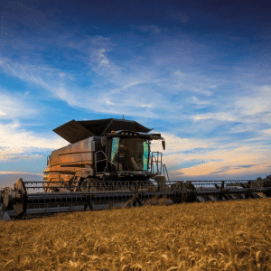 Massey Ferguson 9& IDEAL combine at TNS products showcase event