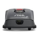Close-up of STIGA A 3000 robotic lawn mower with no background