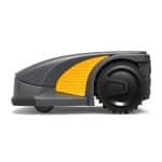 Side profile of STIGA A 3000 robotic mower, clean cutout