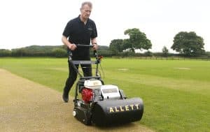 Allett Tournament mower for bowls, cricket and golf greens