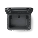Yeti Roadie 60 wheeled cool box charcoal open 2