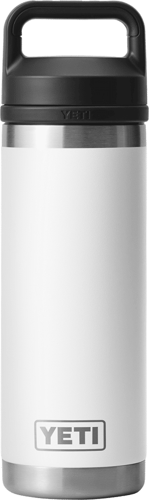 YETI Rambler Bottle, with Hot Shot Cap - WHITE . 532ml, 18oz