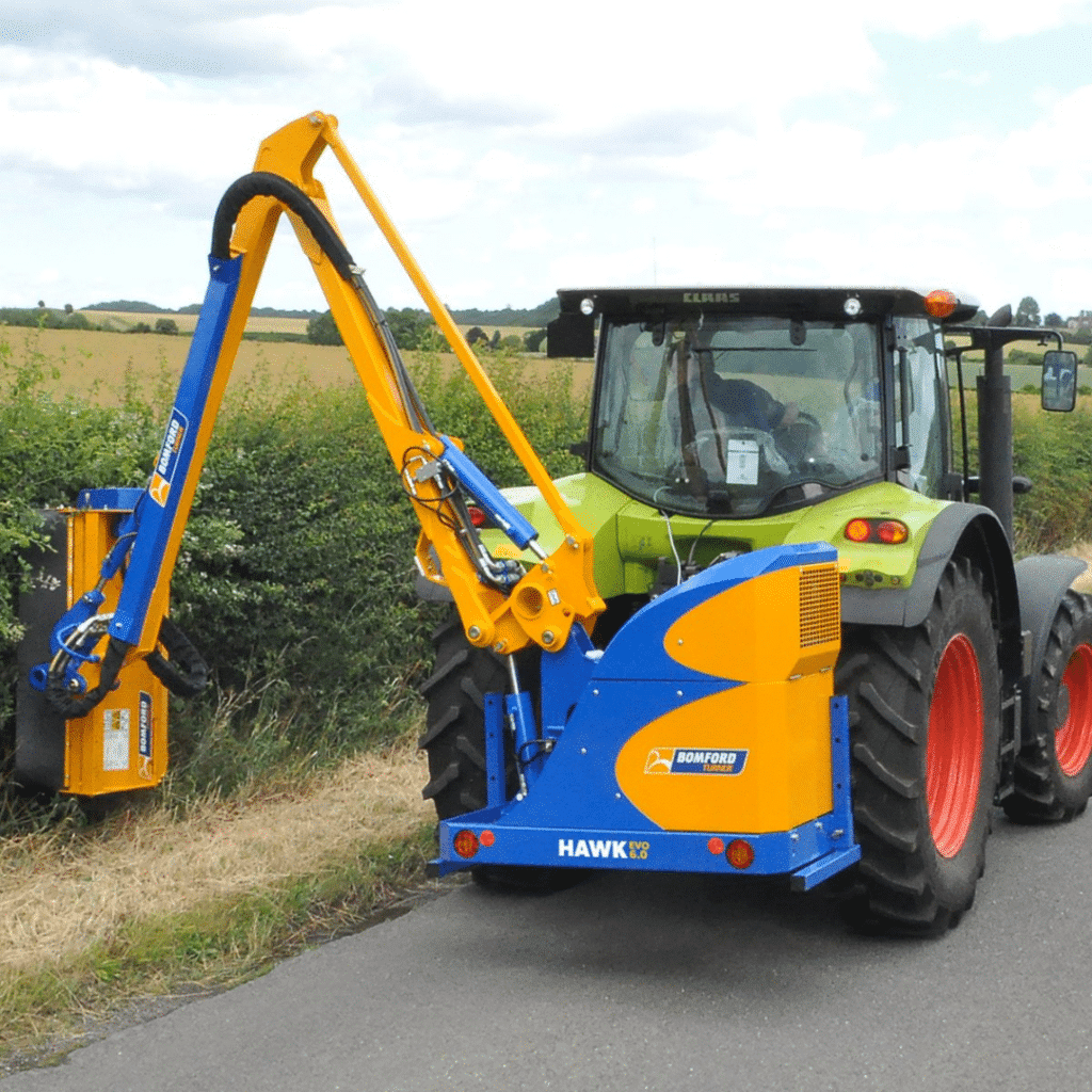 Bomford Turner Hawk arm mower