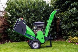 GreenMech wood chippe CS 100 at Thurlow Nunn Standen