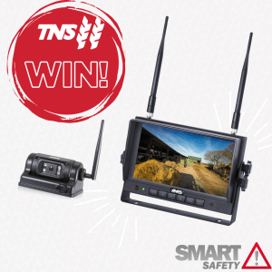 Enter TNS smart safety competition for your chance to win a reversing camera
