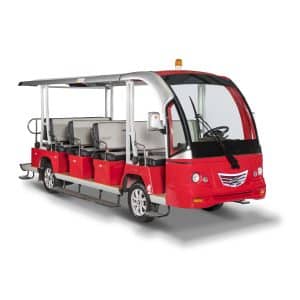 Electric shuttle bus