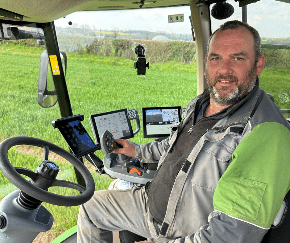 Neil Mendham is the Fendt Rogator’s main operator