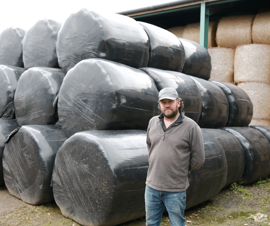 Cambridgeshire farmer Nick Lee uses Fendt round baler