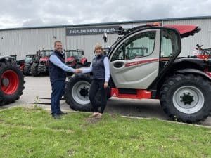 David Banks from TNS and Rebecca Harris from Manitou