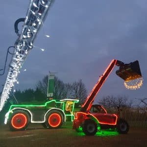 Christmas lights and branch open evening at Thurlow Nunn Standen