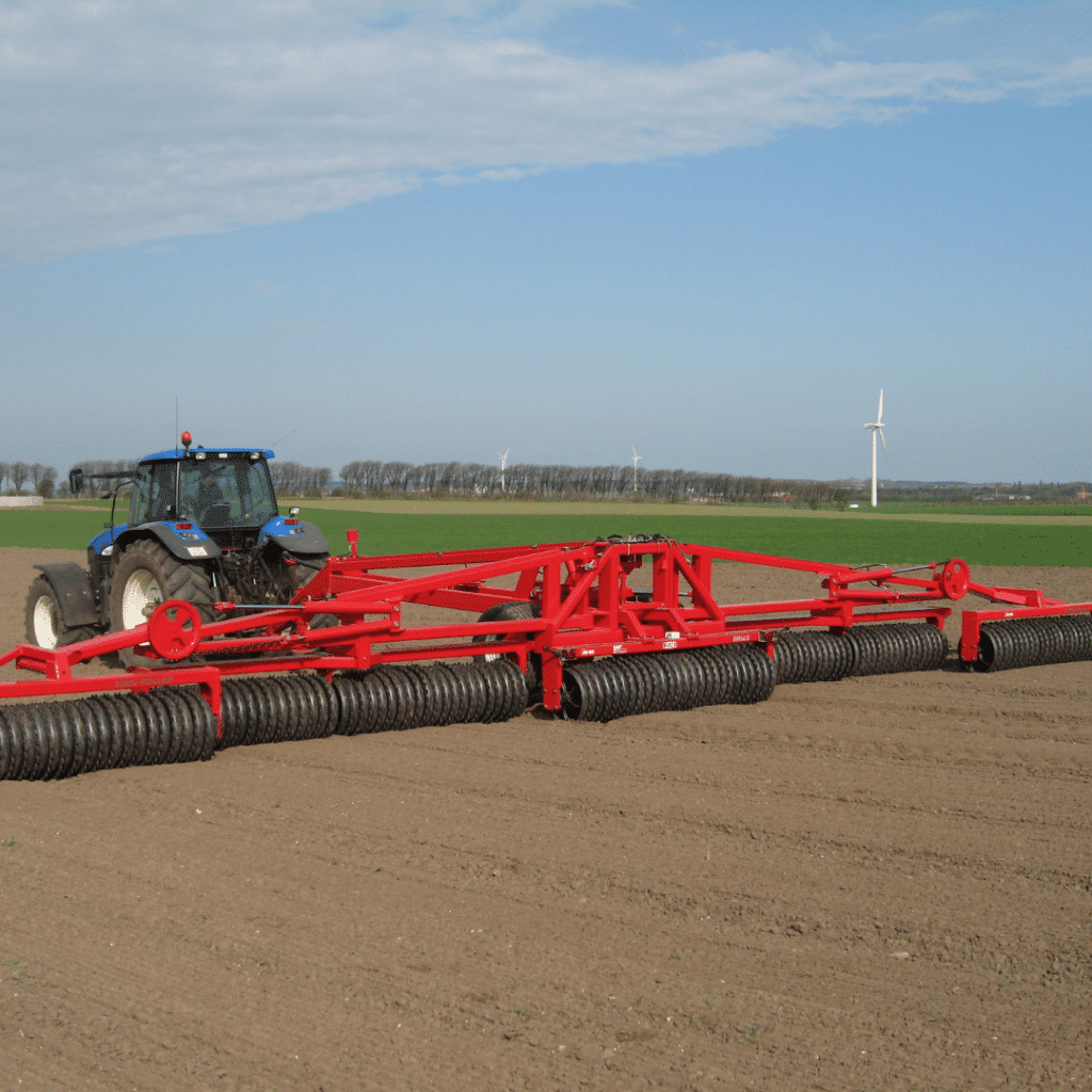 HE-VA King roller cultivation equipment at Thurlow Nunn Standen