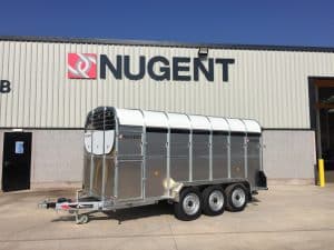 Nugent livestock trailer