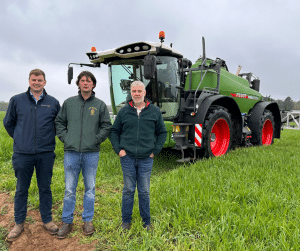 South Pickenham Estate farming with Fendt Rogator 655 sprayer