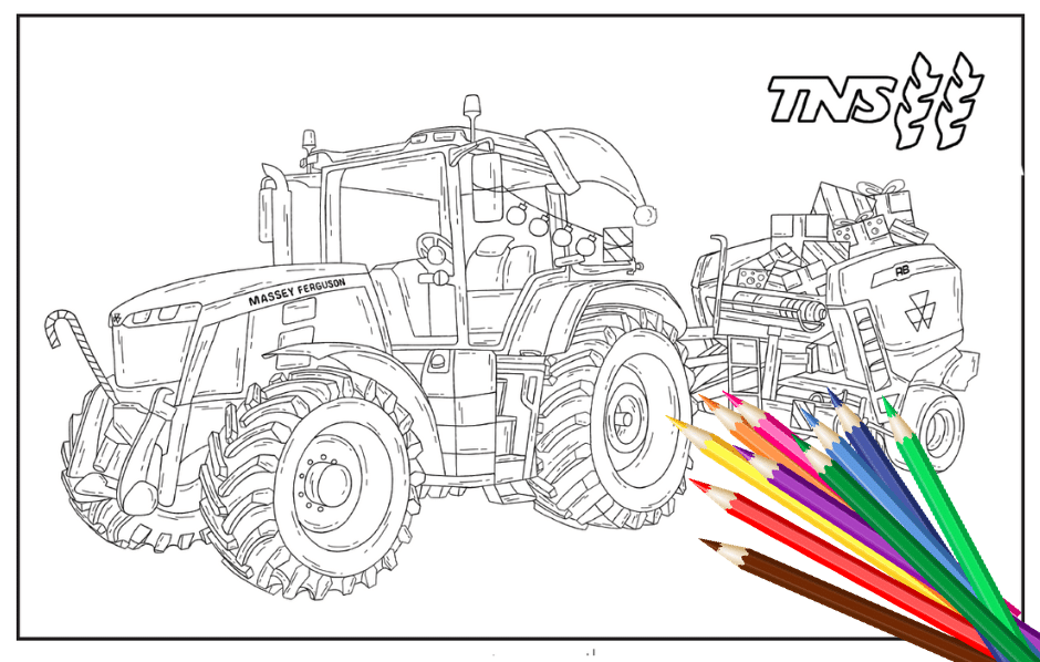 TNS Christmas colouring competition
