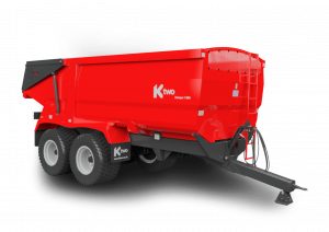 Ktwo trailer in red colour