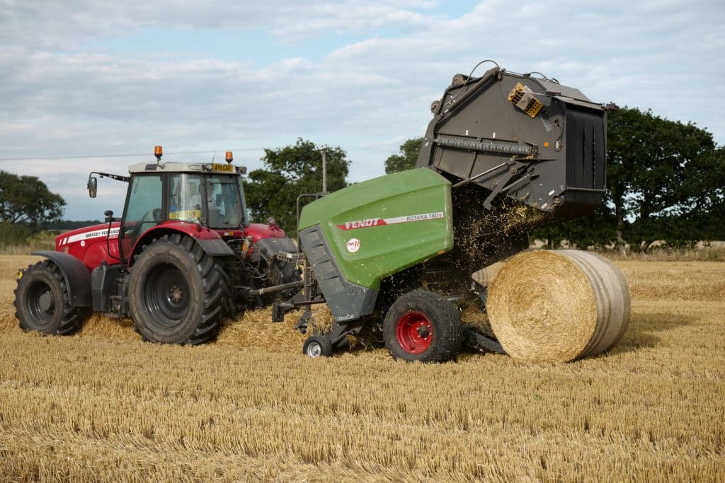 Fendt Rotana 180V baler makes almost 4,000 bales each year