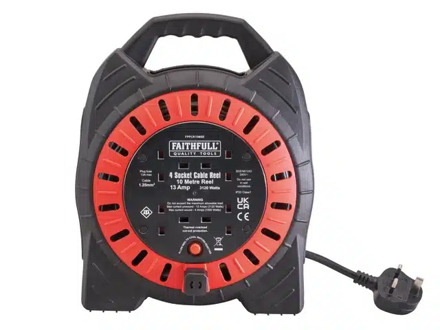 Faithfull cable reel 10m