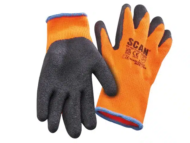 Thermal Latex Gloves Dipped