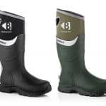 Buckbootz Walkerz Wellies Black & Green