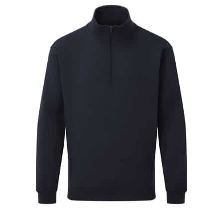 Fort Quarter Zip Sweatshirt Navy