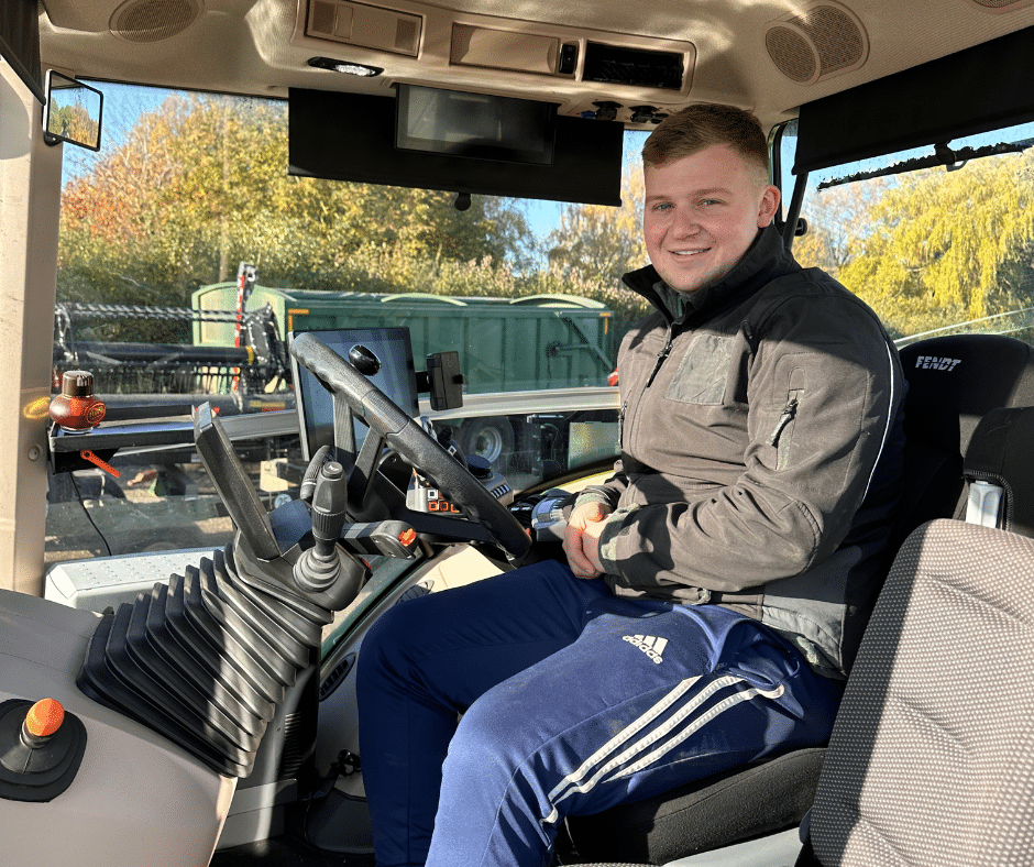 Fendt tractor Operator, Louis Jackson