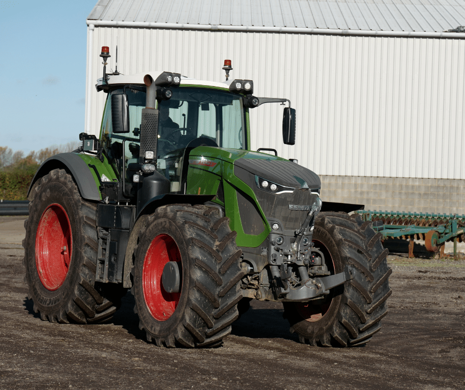 The Fendt 942 Vario, supplied by Thurlow Nunn Standen, is equipped with the VarioGrip central tyre inflation system