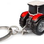 Massey Ferguson keyring 8S 265 Tractor rear view