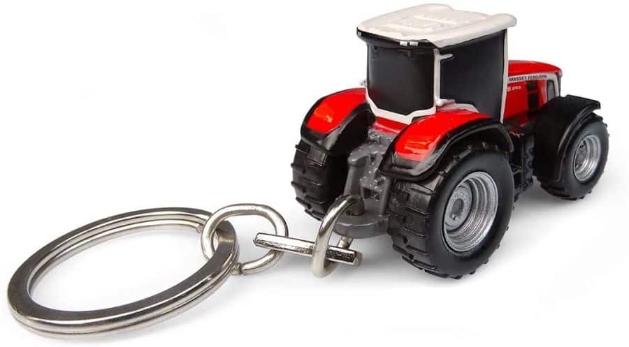 Massey Ferguson keyring 8S 265 Tractor rear view