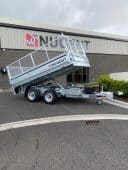 Nugent Tipper trailer with mesh sides for sale
