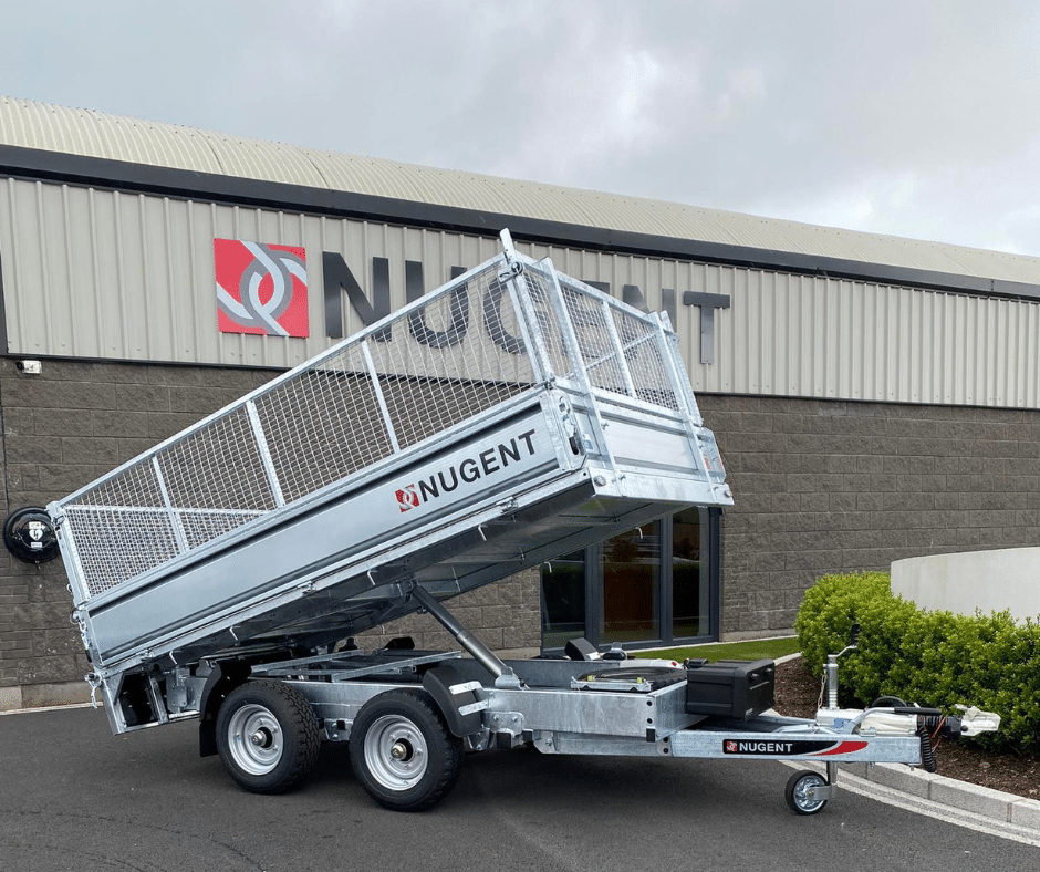 Nugent Tipper Trailer with Sides for sale at Thurlow Nunn Standen