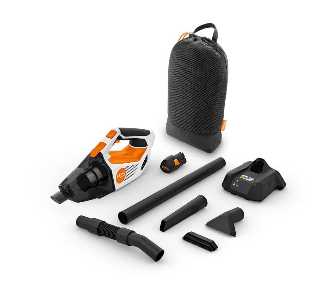 Stihl SEA 20 Cordless Hand Vacuum Set with battery and charger