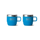 Yeti 6 Oz Espresso Stackable Mugs in Big Wave Blue