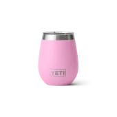 Yeti Rambler 10 Oz Wine Tumbler in power pink colour