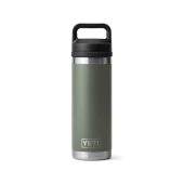 Yeti 18 Oz Rambler bottle in camp green colour