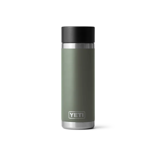 Yeti Rambler 18 Oz Bottle with Hotshot Cap Camp Green Limited Edition Colour