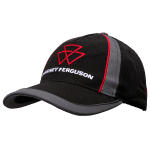 Massey Ferguson Black and Grey Kids Cap side
