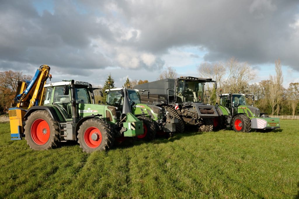 Fendt fleet at MacGregor Farming Partnership in Norfolk