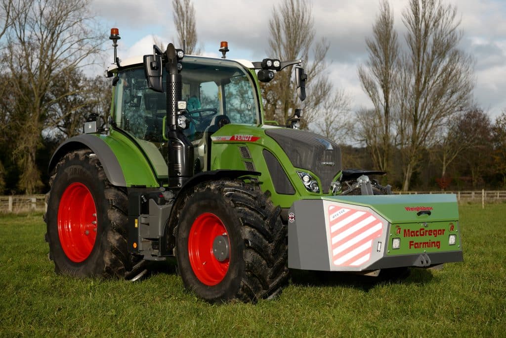 The new Fendt 724 Vario replaced a 718 Vario on the Norfolk farm