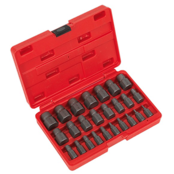 Sealey 25pc Screw Extractor Set