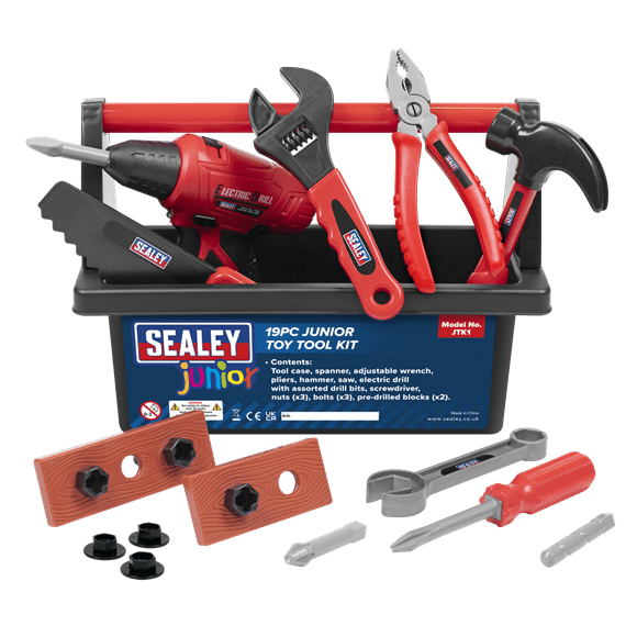 Sealey 19pc Junior Toy Tool Kit