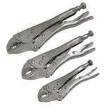 Sealey 3pc Locking Pliers Set