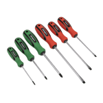 Sealey 6pc Soft Grip Screwdrivers