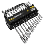Sealey 12pc Ratchet Spanner Set