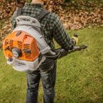 Powerful Stihl BR350 Petrol Backpack Blower