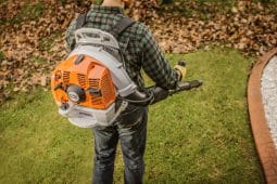 Powerful Stihl BR350 Petrol Backpack Blower